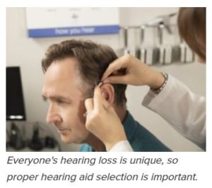 hearing aids fitting