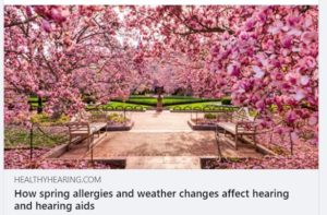 hearing and springtime allergies